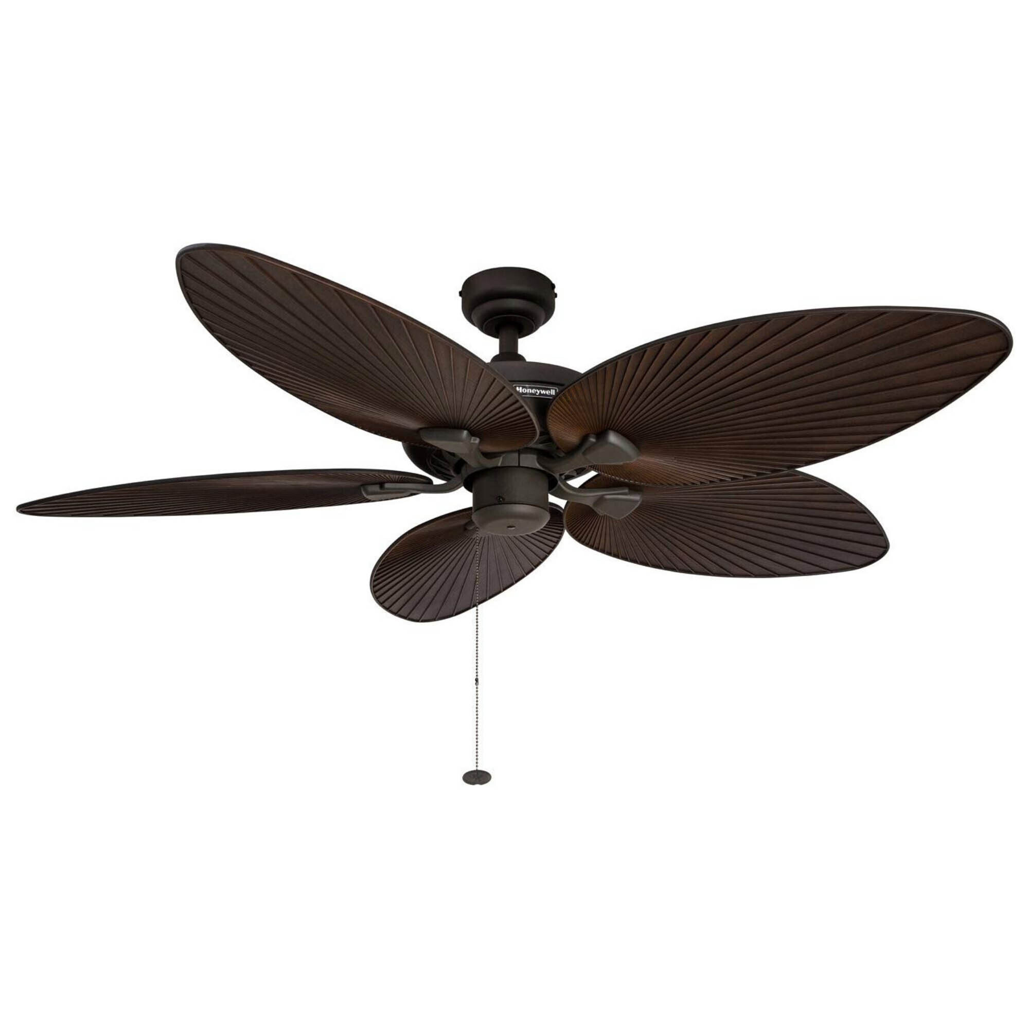 Prominence Home, 52in. Palm Isl Tropical Ceiling Fan Bronze, Fan Diameter 52 in, Fan Blade Span 50-54 Air Delivery 4325 cfm, Model# 50207